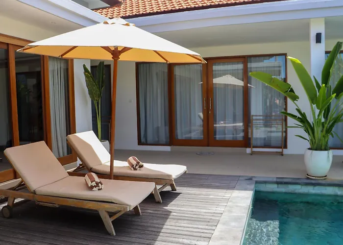 Ferienhaus Seseh Beach-twin Celestine 3 Bedrooms With Private Pool-650 M To Munggu